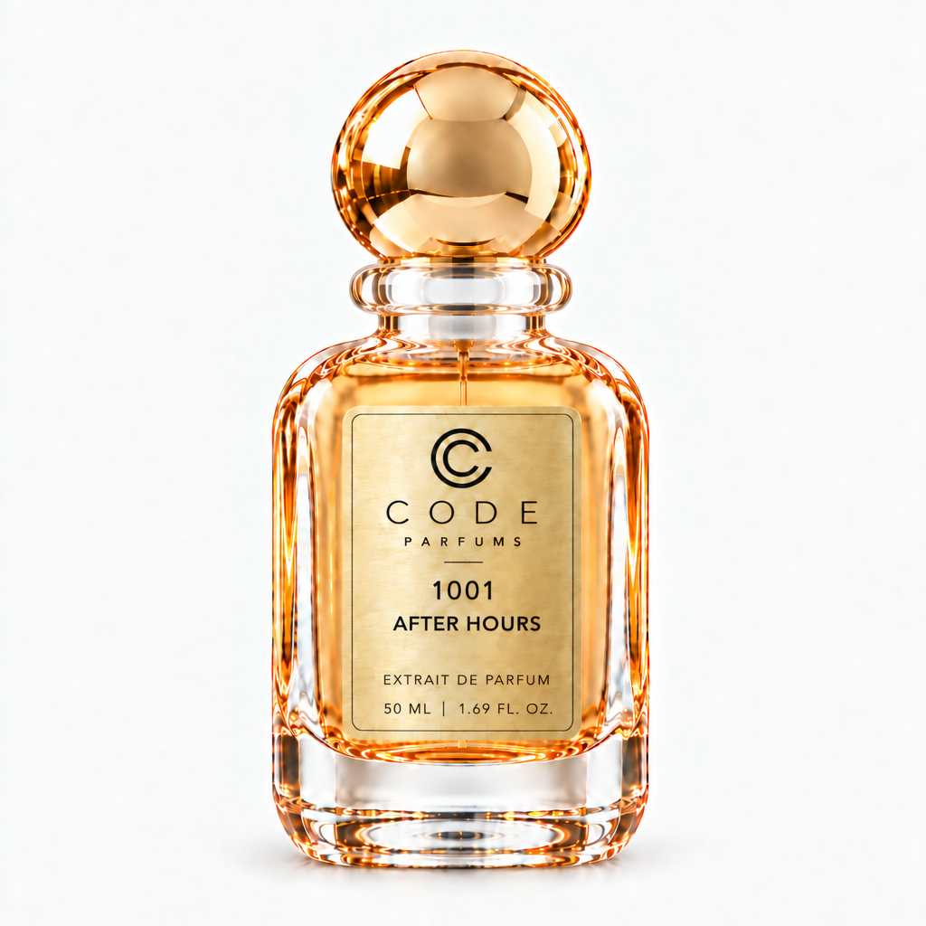 1001 After Hours bottle, final proportions