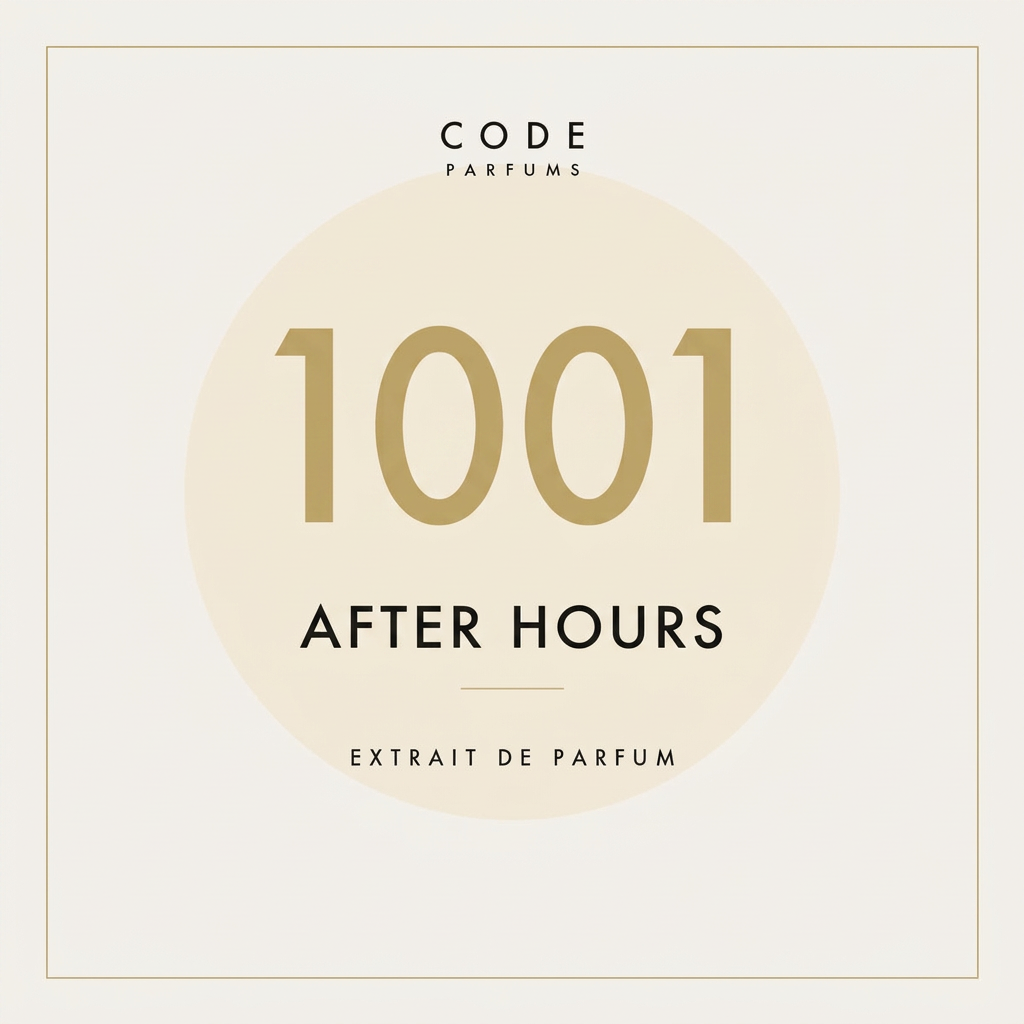 1001 After Hours numbered card