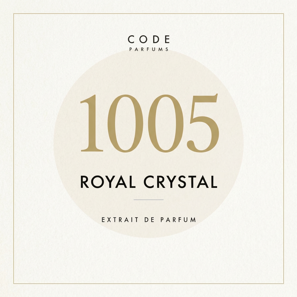 1005 Royal Crystal numbered card
