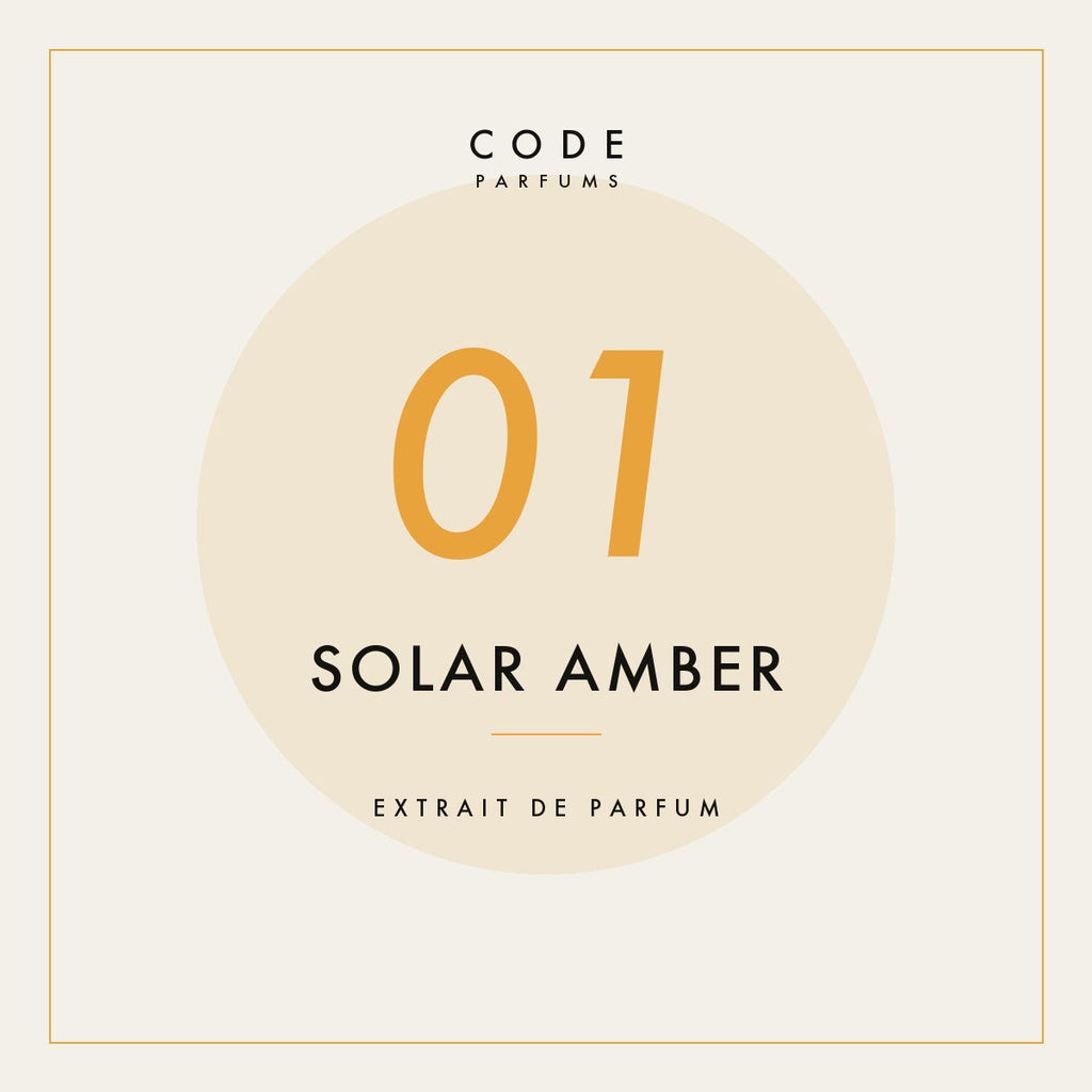 01 Solar Amber — Extrait de Parfum