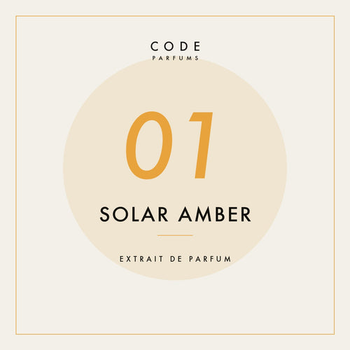 01 Solar Amber — Extrait de Parfum