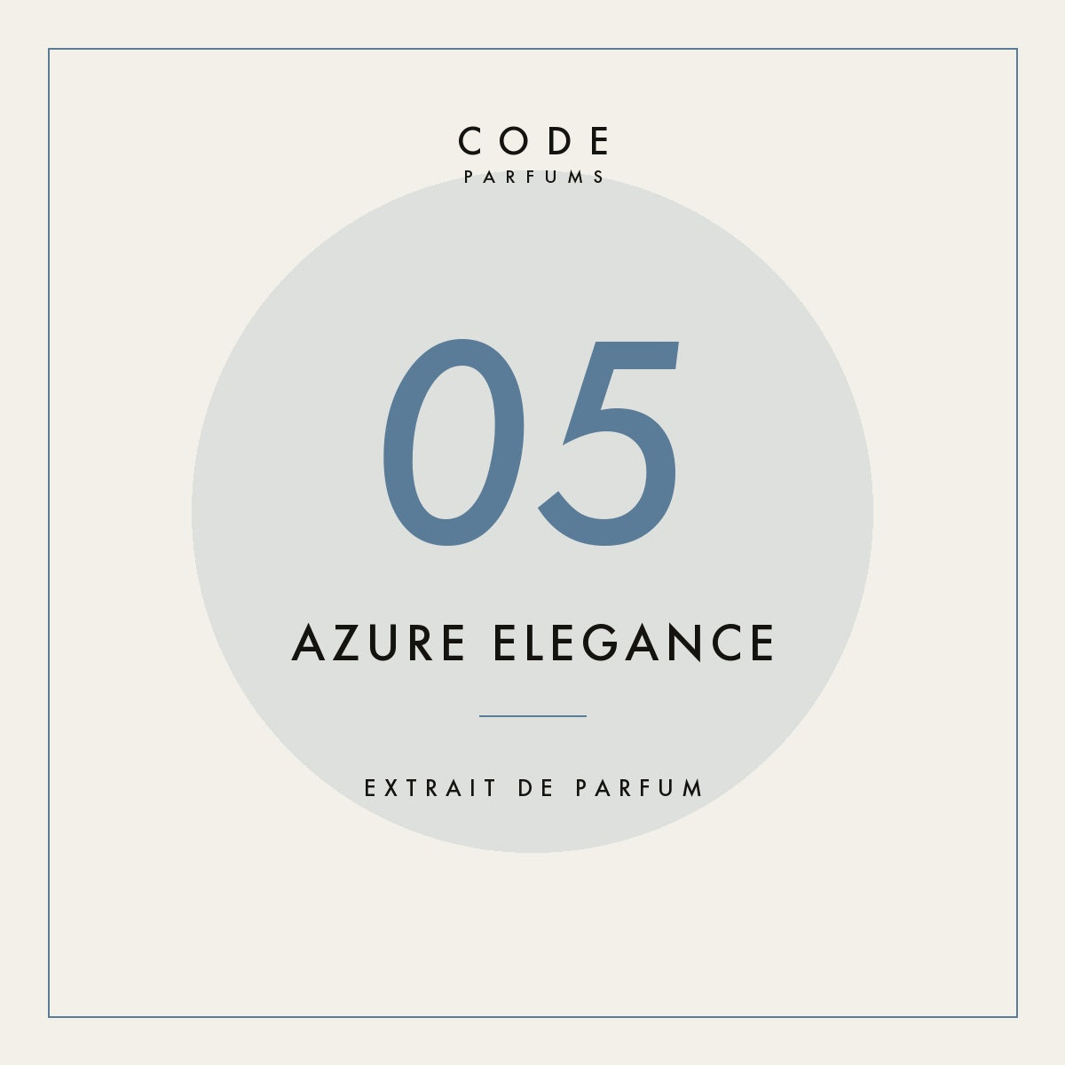 05 Azure Elegance — Extrait de Parfum