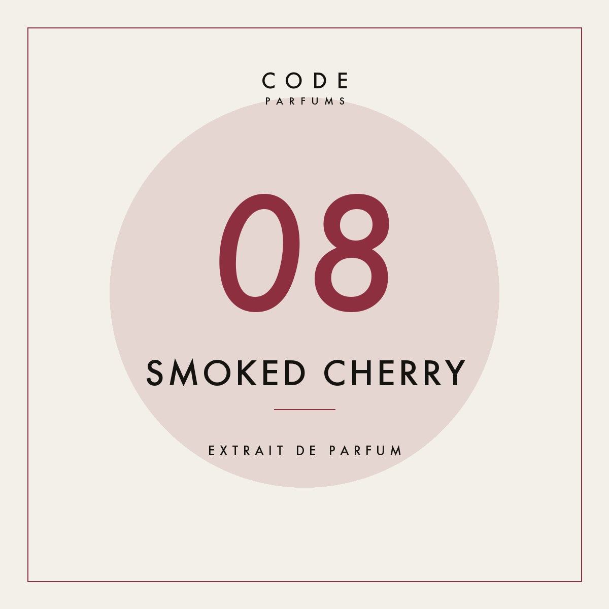 08 Smoked Cherry — Extrait de Parfum