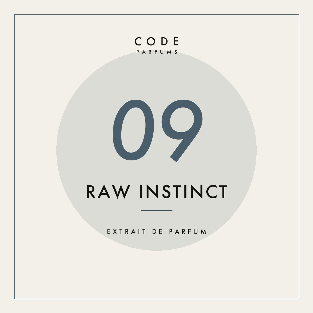 09 Raw Instinct — Extrait de Parfum