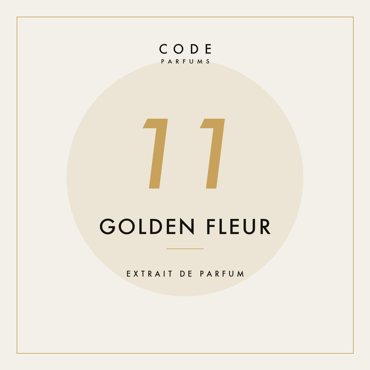 11 Golden Fleur — Extrait de Parfum