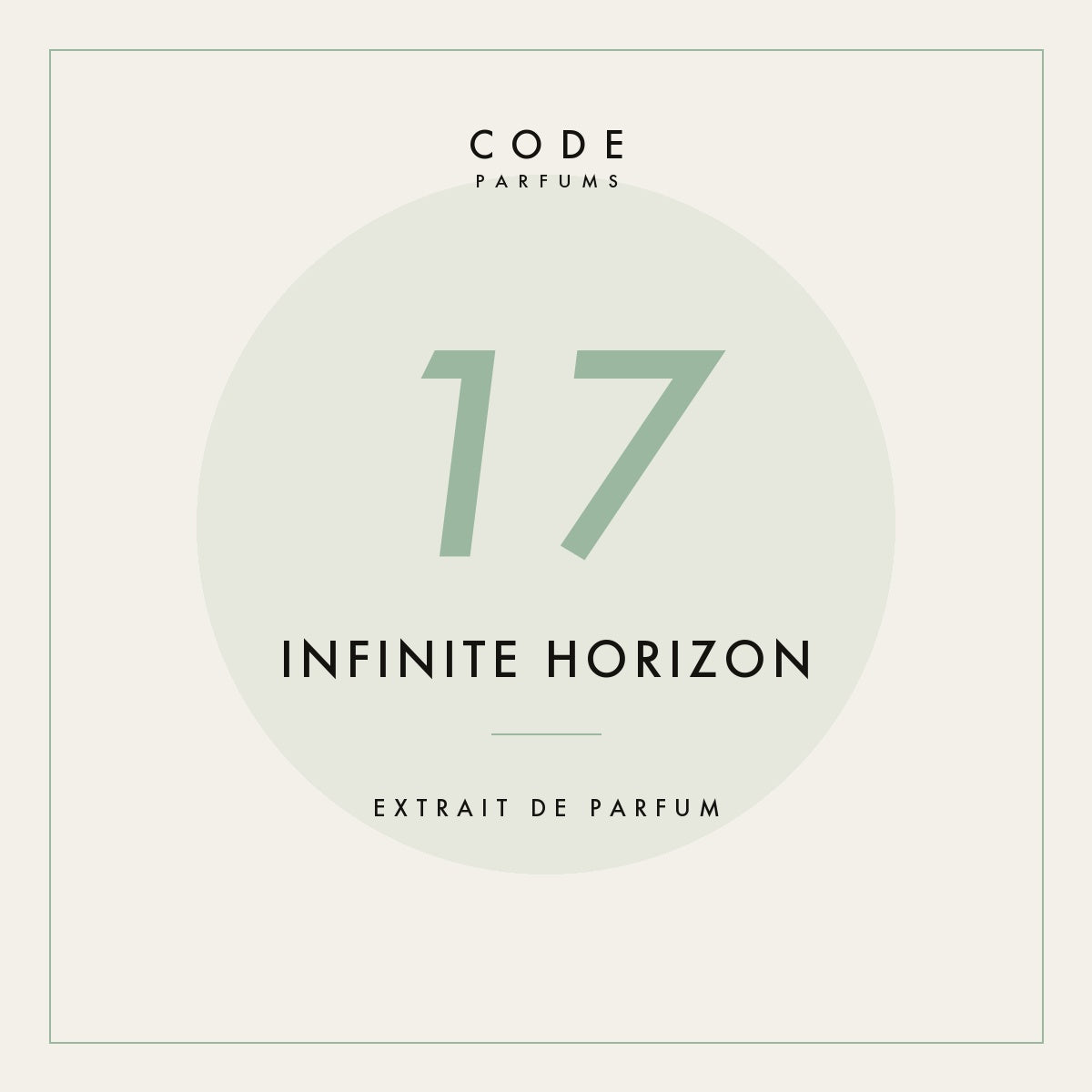 17 Infinite Horizon — Extrait de Parfum