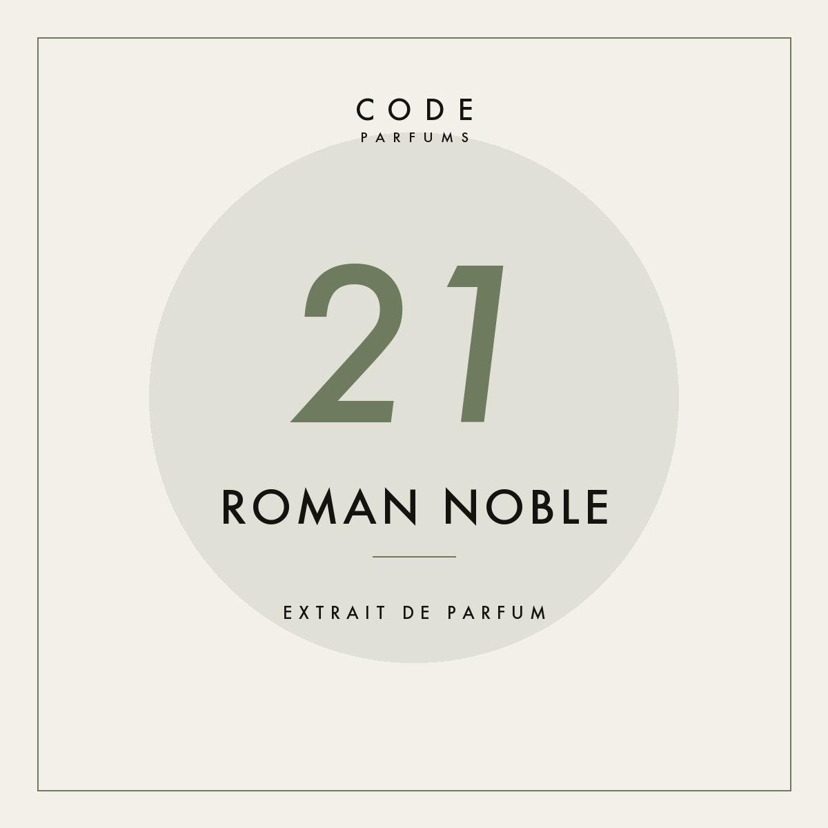 21 Roman Noble — Extrait de Parfum